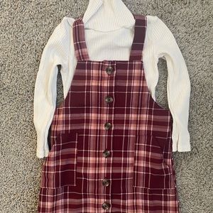 Toddler girl plaid dress from H&M size 3-4